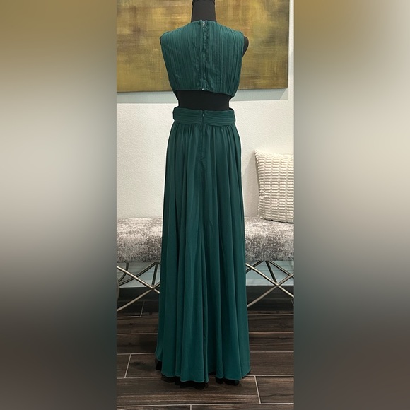 Lulus Maxi Vivid Imagination Green Dress NWOT Medium 💕 - Picture 7 of 10